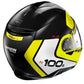 N100-5 PLUS DISTINCTIVE 028 GLOSSY BLACK YELLOW N100.5 N100 5