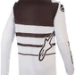 ALPINES. RACER SUPERMATIC JERSEY 21 WHITE BLACK