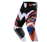 ALPINES. YOUTH CHARGER PANT 471 ORANGE BLUE