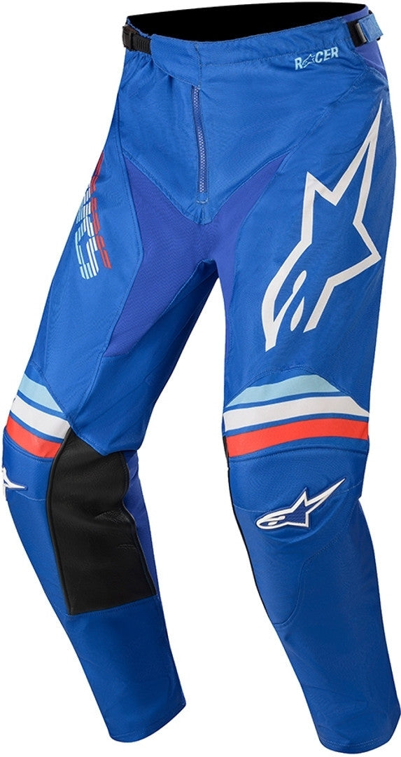 ALPINES. YOUTH RACER BRAAP PANTS 7250 BLUE WHITE (3741420-7250)