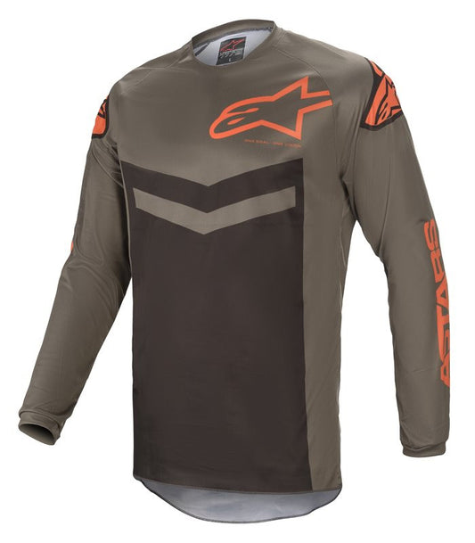 ALPINES. FLUID SPEED JERSEY 9344 GRAY ORANGE (3762621)
