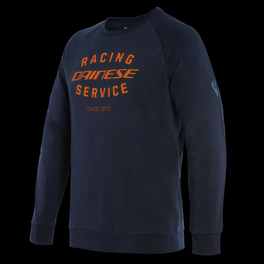 FELPA DAINESE PADDOCK SWEATSHIRT 92E BLACK-IRIS ORANGE