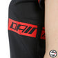 T-SHIRT PADDOCK LADY B78 BLACK LAVA-RED
